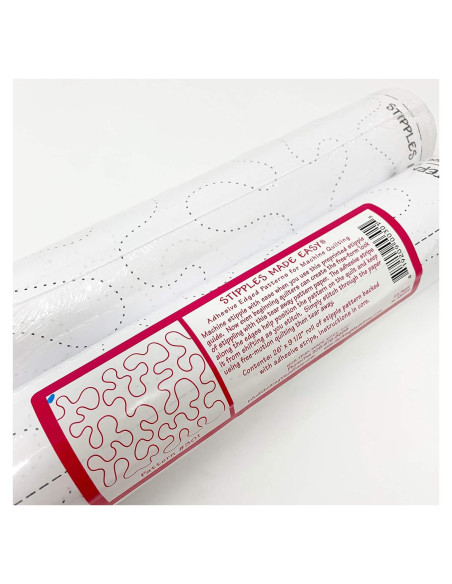 Plantillas de Acolchado Stipples Made Easy - 2 Rollos de 7.92m