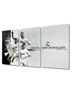 Póster en Lienzo TISHIRON Cristiano Ronaldo 91x61 cm