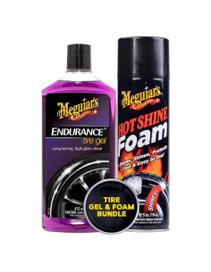 Paquete Gel y Espuma para Neumáticos Meguiar's 473ml + 567ml