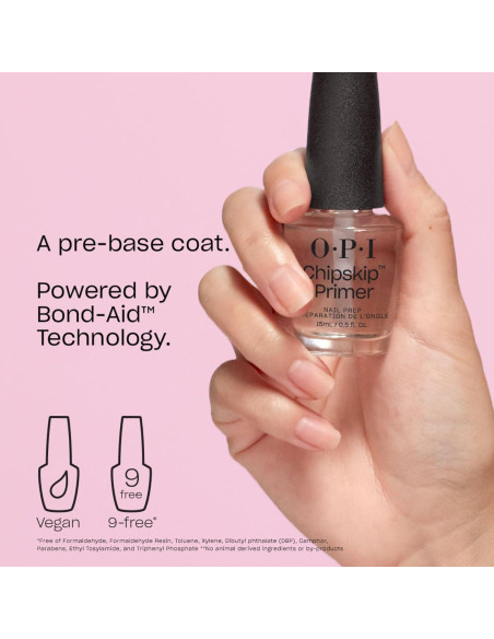 Base Coat Esmalte Uñas OPI 15g Transparente Resistente Chips