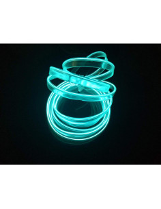 Cinta LED Neon Flexible ABALDI 5m Azul Hielo Impermeable 2