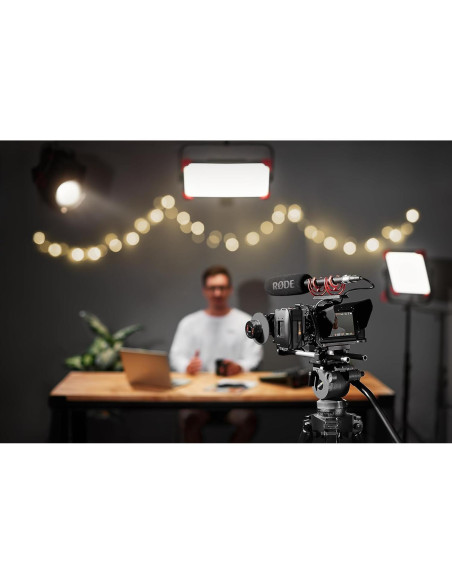 Micrófono de escopeta RDE NTG4 supercardioide 20 kHz