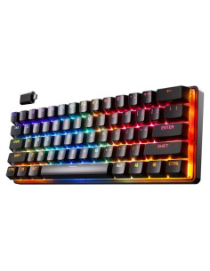 Teclado Mecánico Inalámbrico SteelSeries Apex Pro Mini 60% RGB