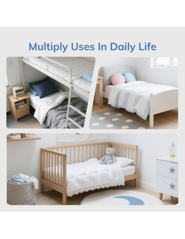 Colchón Twin SynthoSpace 5 Pulgadas Espuma Viscoelástica Té Verde