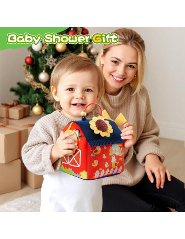 Juguete Sensorial Montessori KOTY Casa de Campo 6 Animales