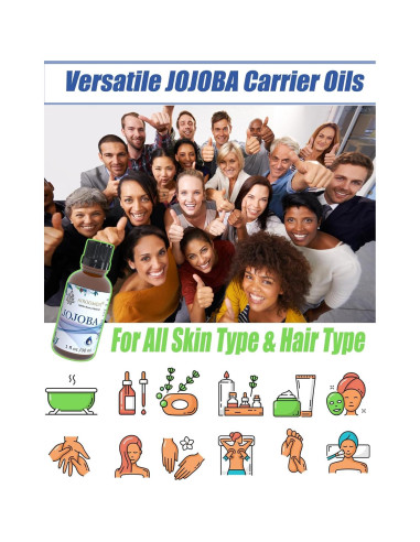 Set de Aceites Esenciales Airoomoil Albahaca y Jojoba 60ml