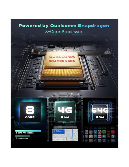 Estéreo de Coche MAHVEC para Honda Accord 2003-2007 10.1" Estéreo de Coche MAHVEC para Honda Accord 2003-2007 10.1"
