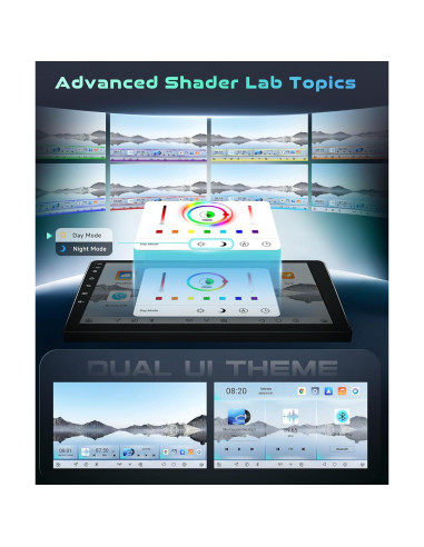 Estéreo de Coche MAHVEC para Honda Accord 2003-2007 10.1"