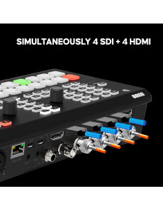 Conmutador de Video Osee GoStream Duet 8 ISO 4K HDMI y SDI 2