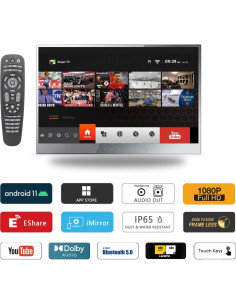 Televisor Espejo Inteligente 22" Elecsung IP66 Android 11 2