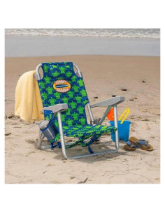 Silla de Playa Infantil Tommy Bahama Tortuga Verde 5 Posiciones