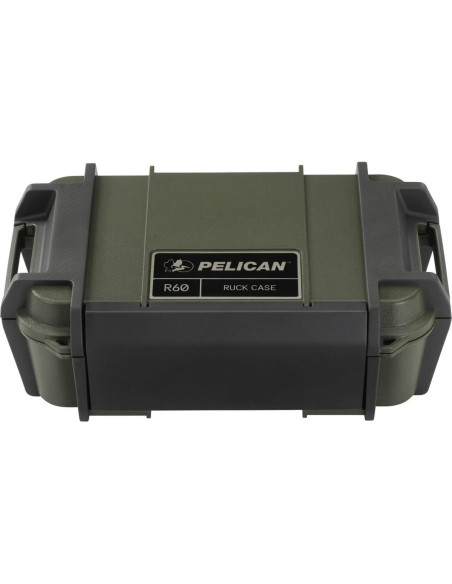Estuche Pelican Ruck R60 Verde OD a prueba de agua y caídas