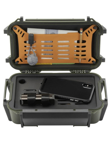 Estuche Pelican Ruck R60 Verde OD a prueba de agua y caídas