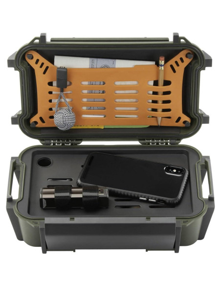 Estuche Pelican Ruck R60 Verde OD a prueba de agua y caídas