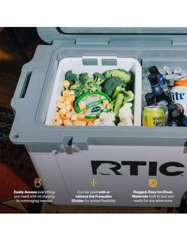 Canasta de Alimentos Secos RTIC Ultra-Ligera 52 QT