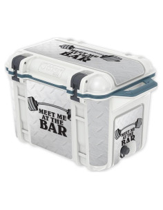 Piel de Vinilo MightySkins para Enfriador OtterBox 45 qt - Encuéntrame en el Bar