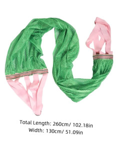 Hamaca Portátil Antivuelco Milisten 260x130 cm para Camping 2