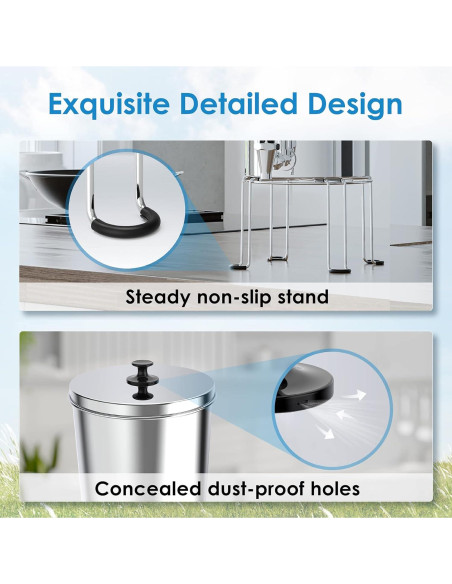 Sistema de Filtro de Agua por Gravedad Waterdrop 8 Filtros 8.5L