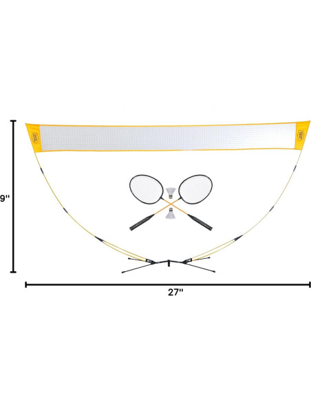 Set de Badminton Plegable GSI Outdoors - 7 Piezas para Jardín y Playa