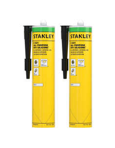 Sellador de Silicona RTV Stanley S421 Multiusos 2 Paquete 284g Blanco