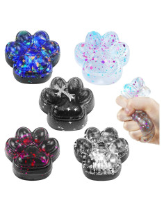 Juguetes Antiestrés de Pata de Gato Gytera - Pack de 5