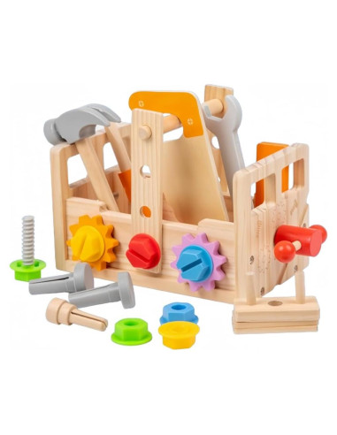 Juego de Herramientas de Madera Montessori Yunhe 23.5x13cm