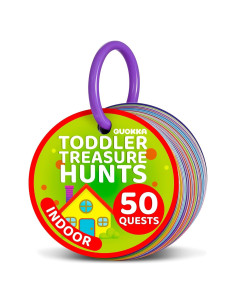 Juego de Búsqueda del Quokka Adducate - 50 Tarjetas para Niños 3-5 Años