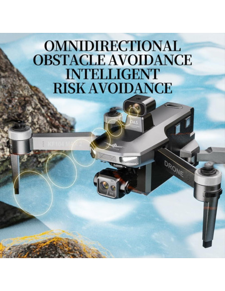 Dron KF104 MAX2 TeeGGi con Cámara 4K y Gimbal 3 Ejes Dron KF104 MAX2 TeeGGi con Cámara 4K y Gimbal 3 Ejes