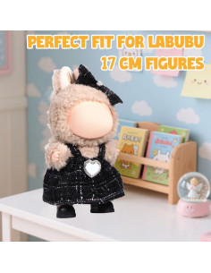 Conjunto de Ropa para Muñeca AICase 17cm Chic de Lujo 2