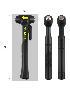 Juego de Martillo de Seguridad Wetado 2-en-1 para Automóvil 2