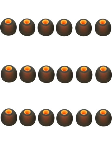 Consejos de Silicona para Auriculares CYADCI 9 Pares Grandes