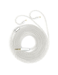 Cable IEM KBEAR ST12 Plus 2m Plateado 3.5mm 8-Hebras OFC