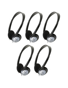 Auriculares Panasonic RP-HT21 con XBS - Paquete de 5 Unidades