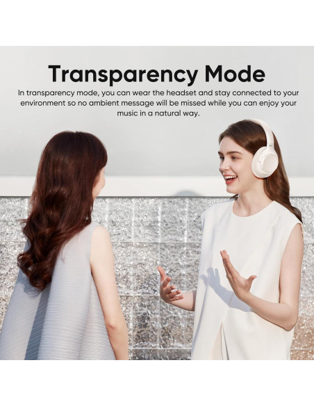 Auriculares QCY H3 ANC Bluetooth 5.4 con 60H de Batería