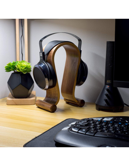 Soporte de Auriculares de Madera Deco Gear UNIWOODHS02