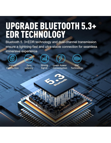 Auriculares Inalámbricos ZIPFORCE ZF-430 Bluetooth 5.3 IPX6