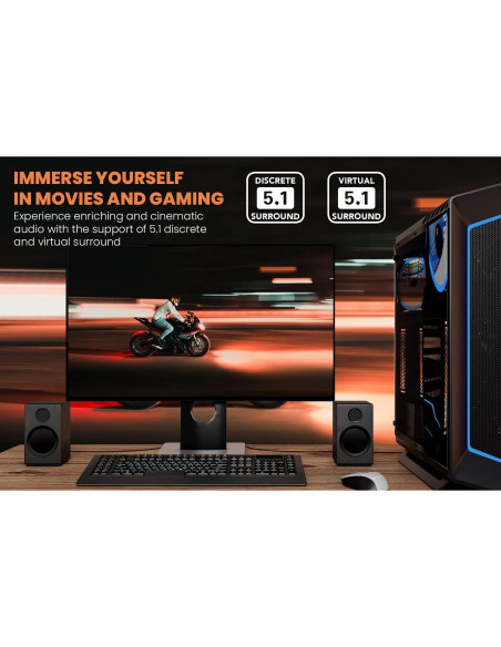 Tarjeta de Sonido Creative Blaster Audigy FX V2 PCI-E