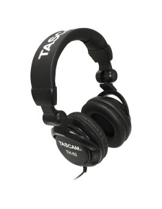 Auriculares de Estudio Tascam TH-02 con Cable, Plegables, 0.46 kg