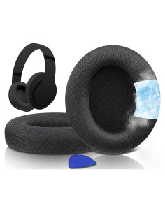 Almohadillas de Gel Refrigerante SOULWIT para Auriculares Beats Studio Pro - Negro
