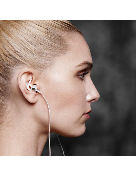 Auriculares in-ear V-MODA Forza Metallo Oro Rosa con micrófono