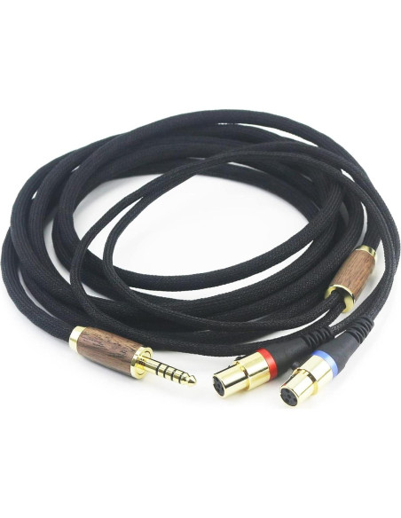 Cable Balanceado 4.4mm NewFantasia 2m para Audeze LCD-2, LCD-4