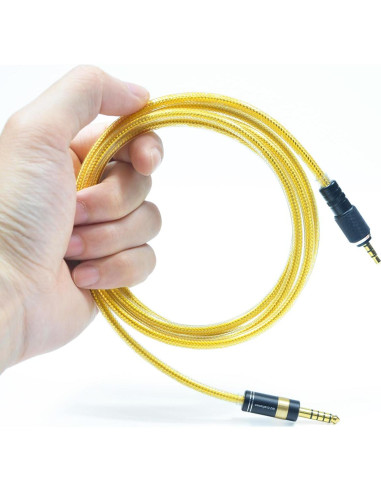 Cable de Mejora para Auriculares GUCraftsman 1.8m 4.4mm
