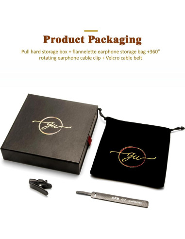 Cable de Mejora para Auriculares GUCraftsman 1.8m 4.4mm