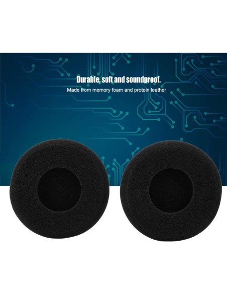 Almohadillas de Reemplazo Espuma Memoria YOUTHINK para Auriculares GRADO