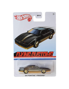 Hot Wheels Pontiac Firebird 1984 Negro Escala 1:64