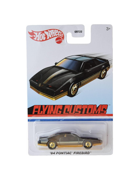 Hot Wheels Pontiac Firebird 1984 Negro Escala 1:64