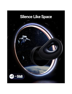 Tapones para Oídos BIGOOD G6 Silicona Suave 50dB Reutilizables 2