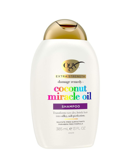Champú OGX Extra Fuerte Reparador de Daños 384 ml Coco