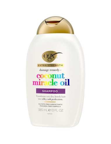 Champú OGX Extra Fuerte Reparador de Daños 384 ml Coco
