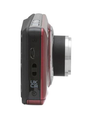 Cámara Digital Kodak PIXPRO FZ55 Zoom 16MP Rojo + 32GB
